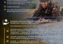 Program stypendialny dla kandydatów na żołnierzy