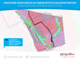 Powstanie nowa droga na terenie byłego „Wistomu” – umowa z wykonawcą podpisana