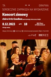 Koncert Zimowy chóru Artis Gaudium